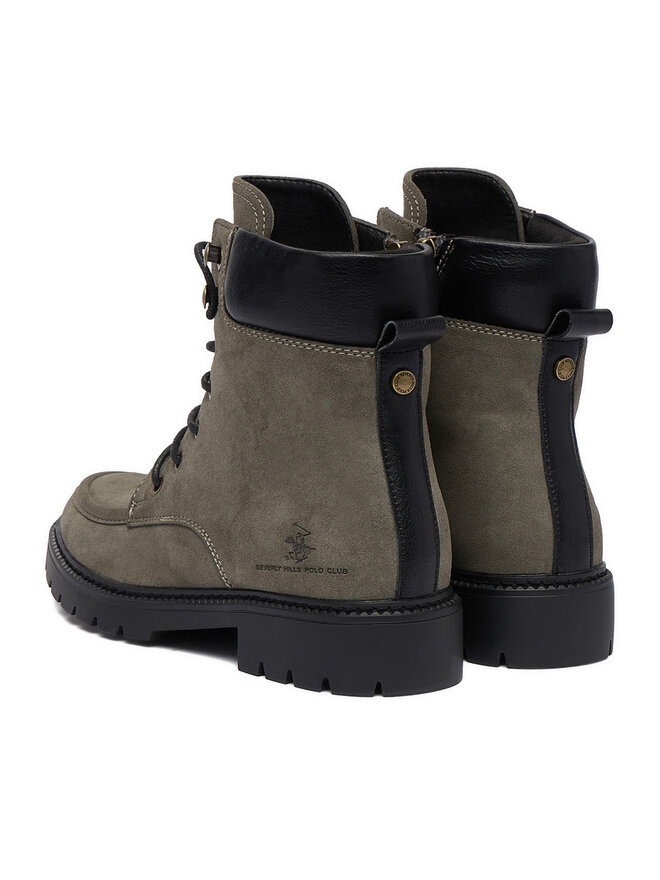 Beverly Hills Polo Club Schnürschuhe Beverly Hills Polo Club CWB-WS6719-06 Dunkelgrün