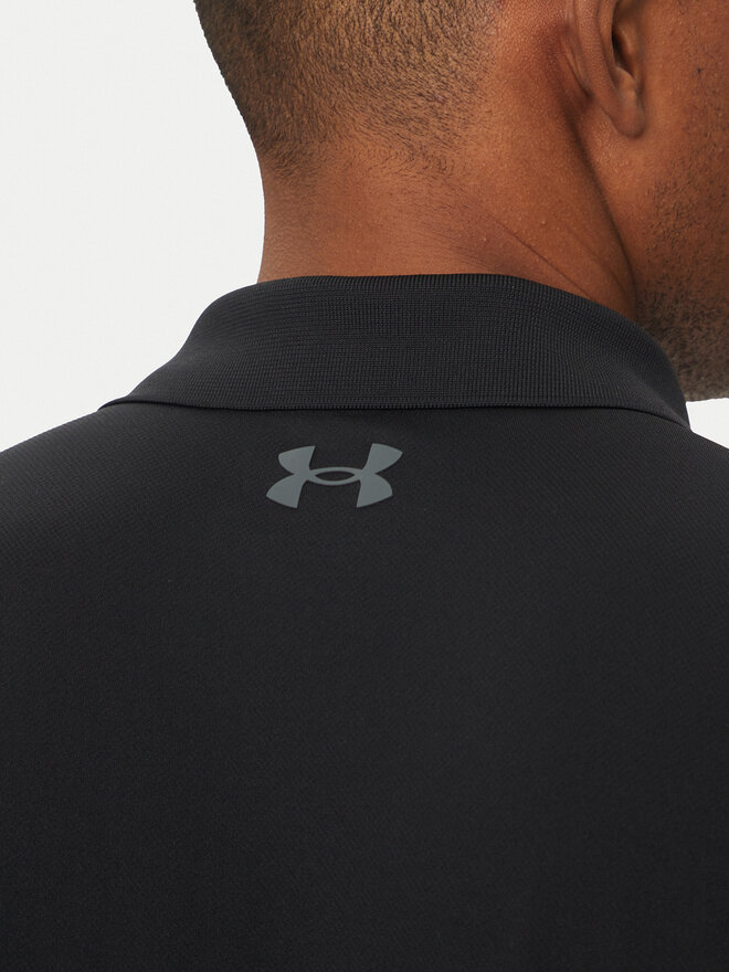 Under Armour Under Armour Polo Matchplay 1377374 Μαύρο Loose Fit