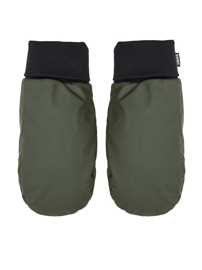 Rains Guanti Rains Alta Puffer Mittens 16070 Verde