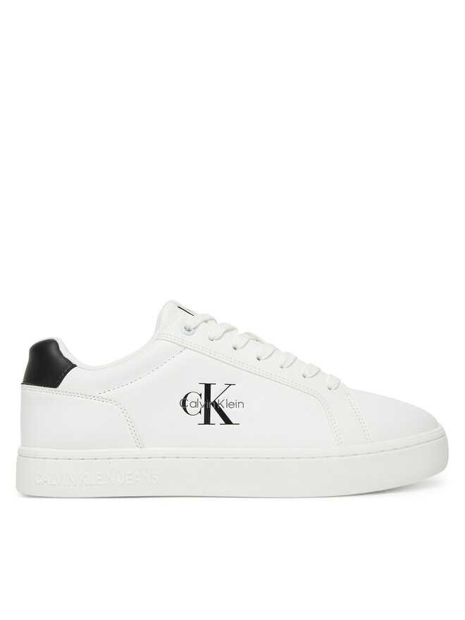Calvin Klein Jeans Αθλητικά Calvin Klein Jeans Classic Cupsole Mono Lth YM0YM01369 Λευκό