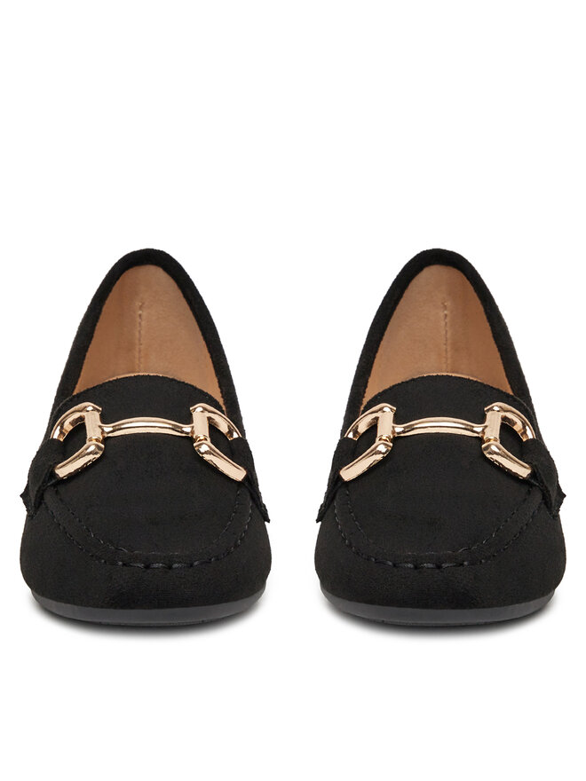 DeeZee Mokasyny DeeZee LE601-42 Czarny
