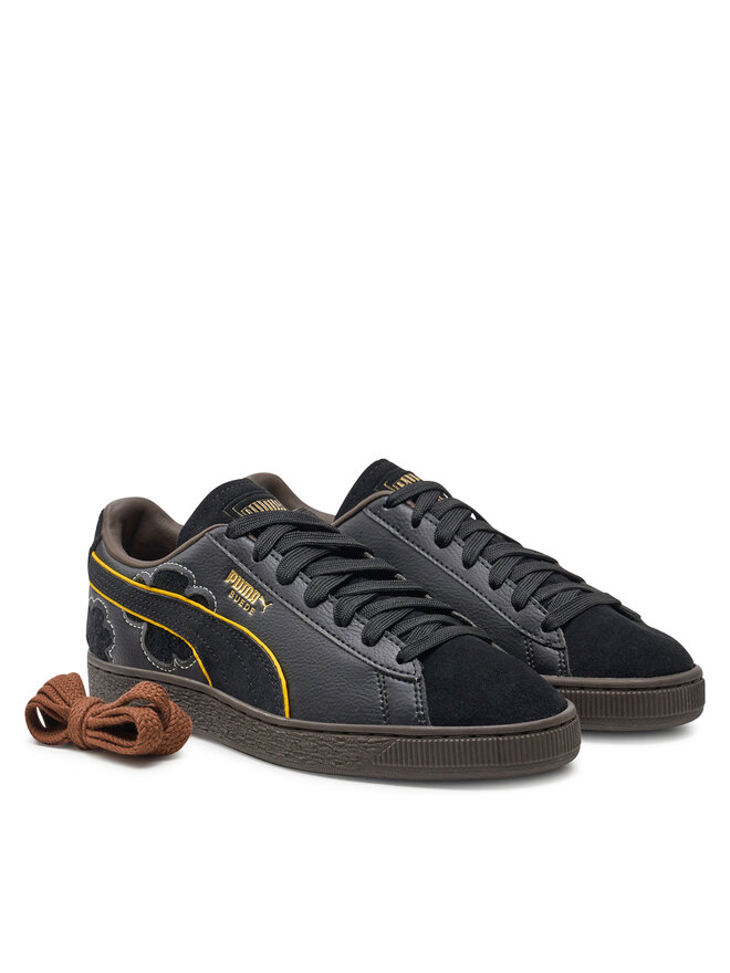 Puma Sneakersy Puma Suede 4 ONE PIECE 396525 01 Czarny