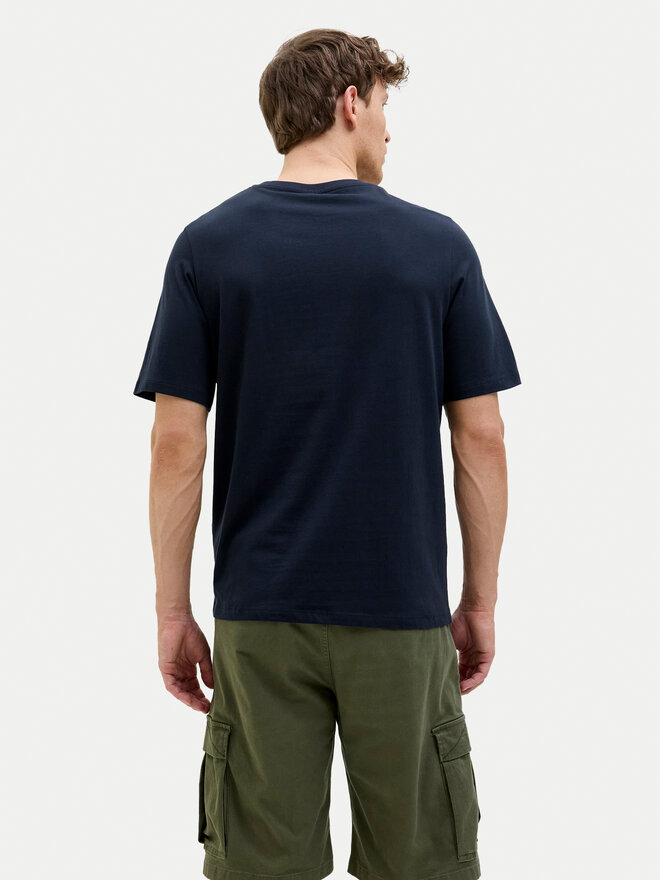 Jack&Jones Jack&Jones Póló Hawaii 12269324 Sötétkék Standard Fit