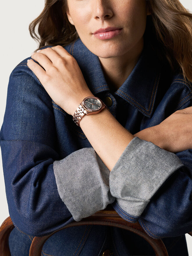 Fossil Uhr Fossil Scarlette ES5459 Roségold