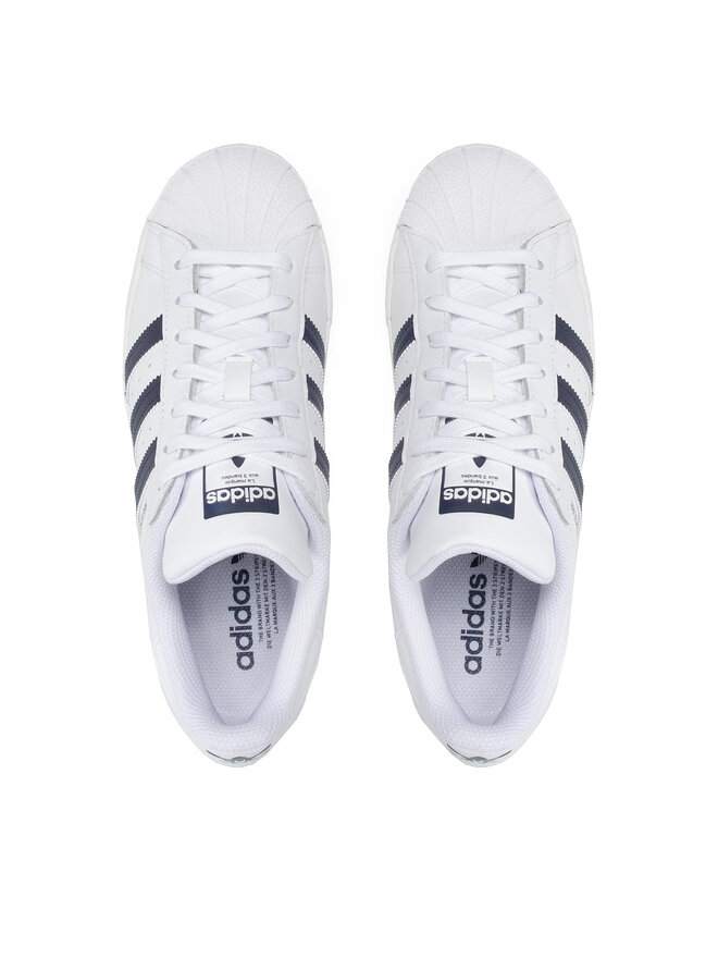 Sneakers adidas Superstar GX6320 Bianco escarpe