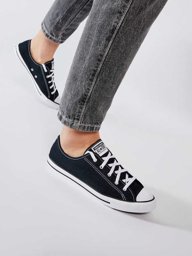 Converse Кеди Converse Chuck Taylor All Star Dainty Ox 564982C Чорний