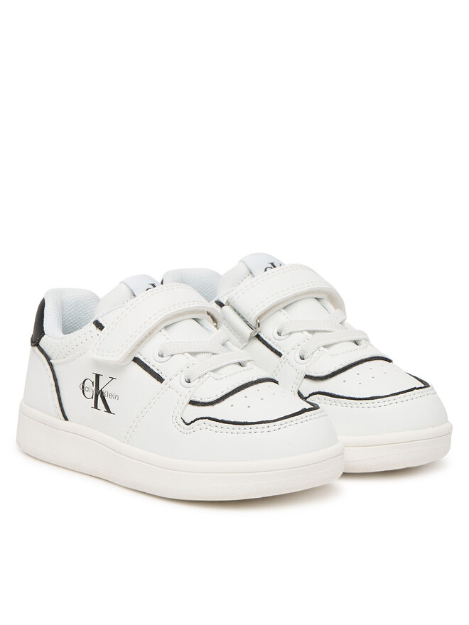 Calvin Klein Sneakers Calvin Klein Low Cut Lace-Up/Velcro V1X9-83278-1355 M Weiß