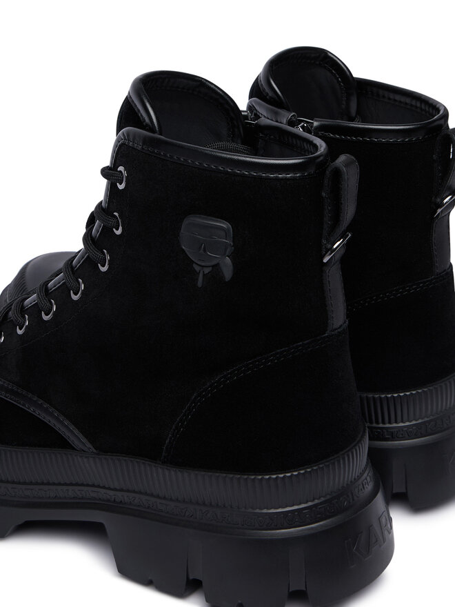 KARL LAGERFELD Schnürschuhe KARL LAGERFELD Trekka Mens Nft KL25252 Schwarz