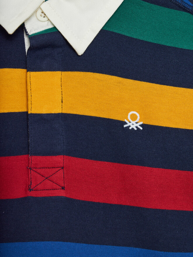 United Colors Of Benetton United Colors Of Benetton Polo 3TBXC301M Šarena Regular Fit