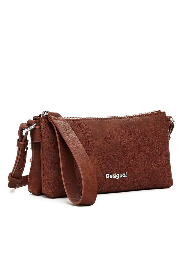 Desigual Torebka Desigual 25SAYP02 Brązowy