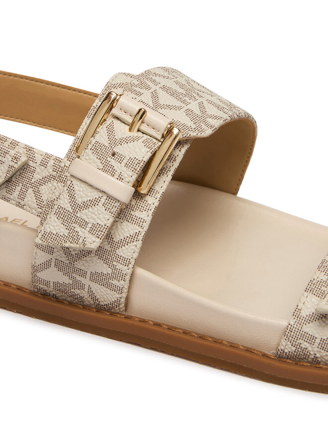 MICHAEL Michael Kors Босоніжки MICHAEL Michael Kors Nia Flat 40S6NIFS2B Кремовий