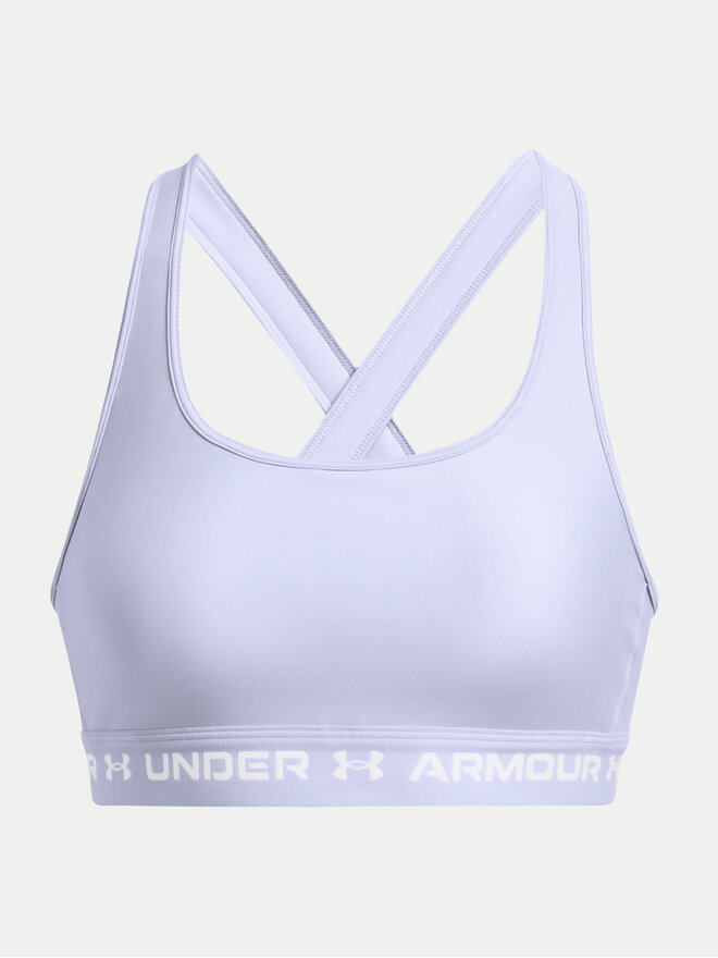 Under Armour Under Armour Sujetador deportivo Crossback Mid Bra 1361034-539 Azul Compression Fit