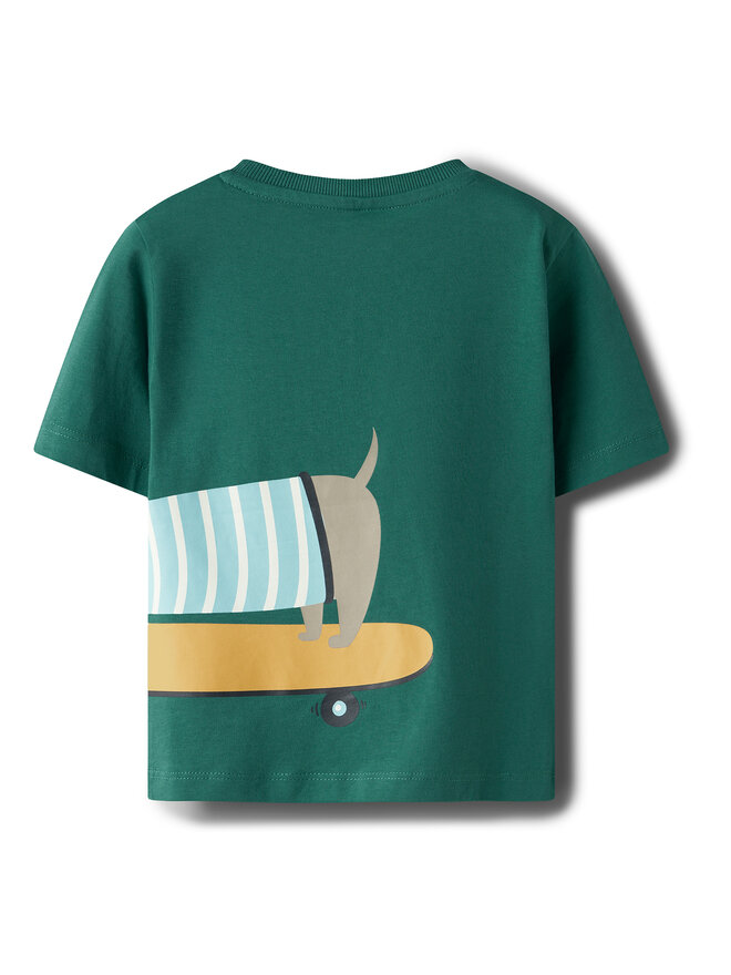 NAME IT NAME IT Camiseta Helge 13238145 Verde Regular Fit