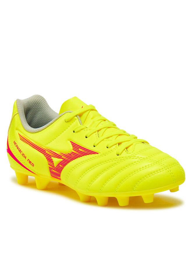 Mizuno Buty do piłki nożnej Mizuno Monarcida Neo Iii Select Jr Md P1GB2425 Żółty