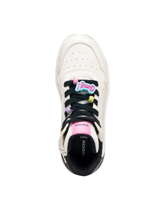 Geox Sneakers Geox J Washiba Girl J66HXI 000BC C0404 S Weiß