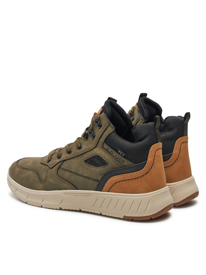 s.Oliver Schnürschuhe s.Oliver 5-16245-43 Khakifarben