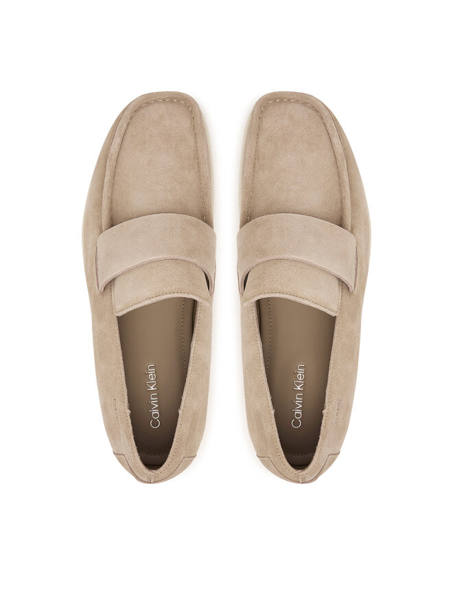 Calvin Klein Halbschuhe Calvin Klein Hybrid City Lug Band Loafer Su HM0HM02257 Creme