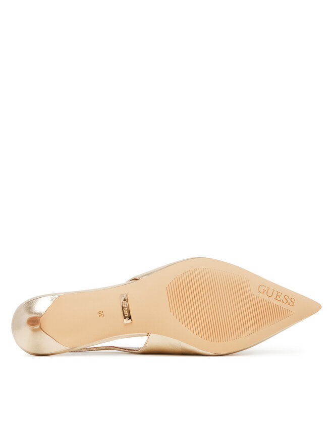 Guess Sandale Guess FLTJES LEM05 Auriu