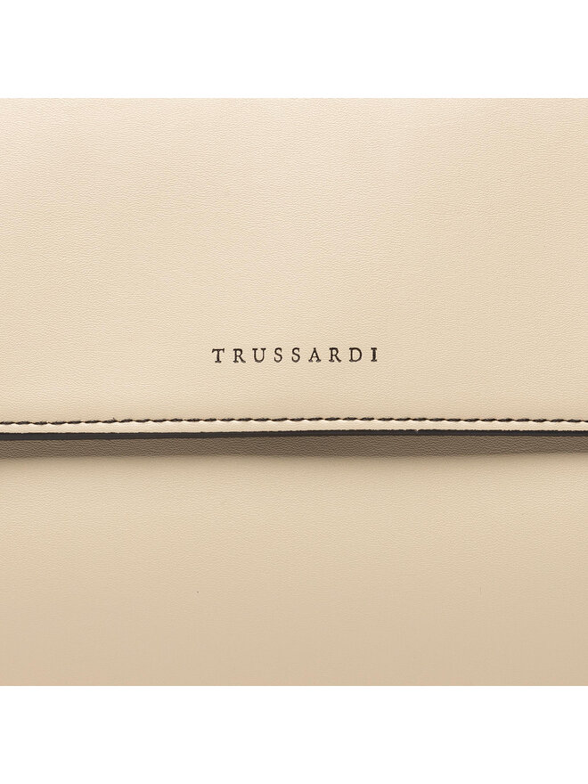 Trussardi Дамска чанта Trussardi Sagaria Clutch 75B01405 Бежов