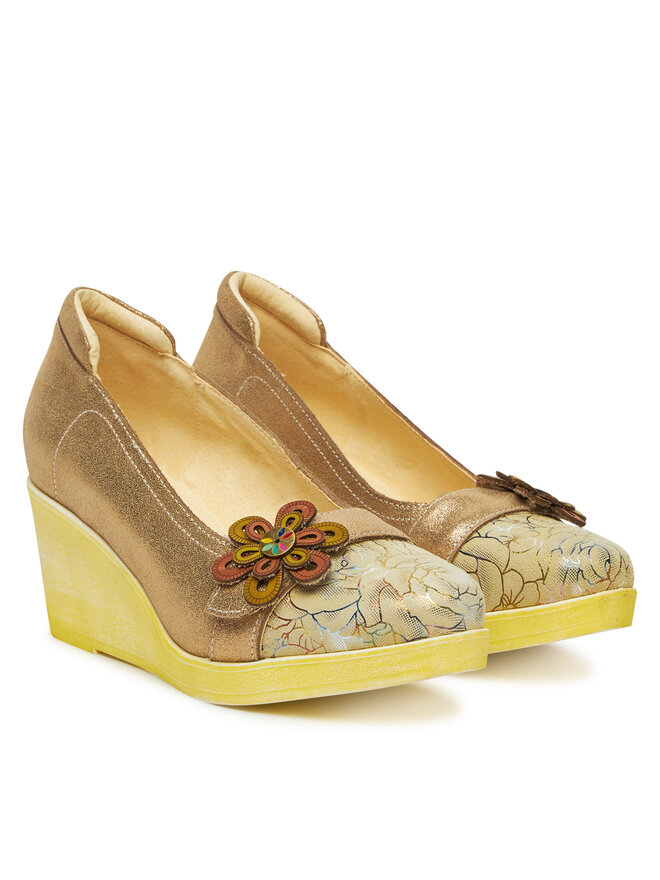 Laura Vita Zapatos hasta el tobillo Laura Vita Reyano 55 Oro