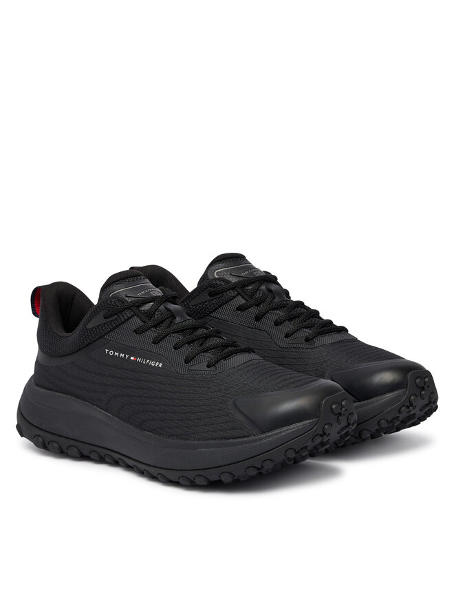 Tommy Hilfiger Sneakers Tommy Hilfiger The Canyon X M Knit Runner FM0FM06067 Schwarz