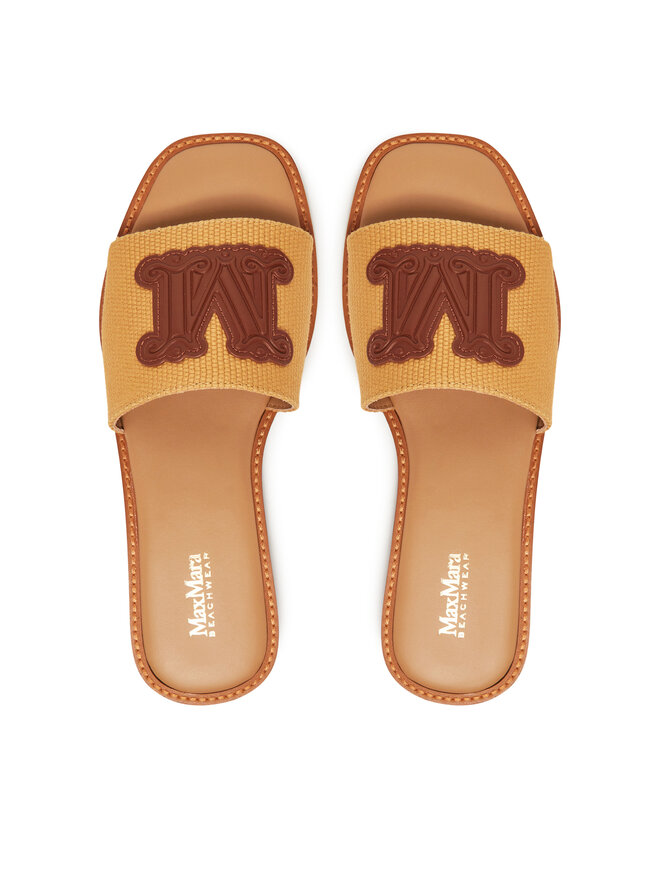 Max Mara Beachwear Natikači Max Mara Beachwear 2516521019600 Rjava