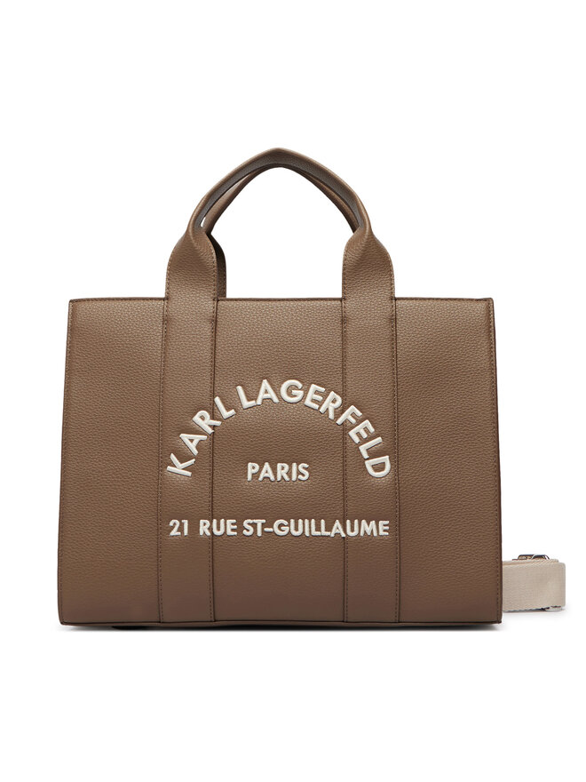 KARL LAGERFELD Handtasche KARL LAGERFELD B1W30041 Braun
