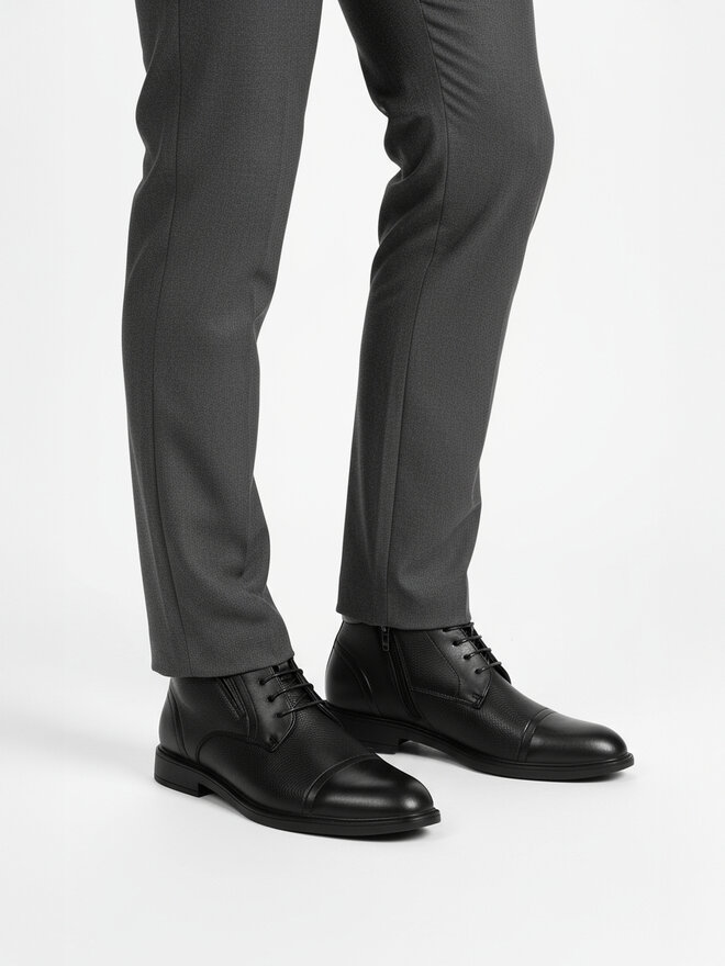 Lanetti Bakancs Lanetti CEO-B33735-1 Fekete