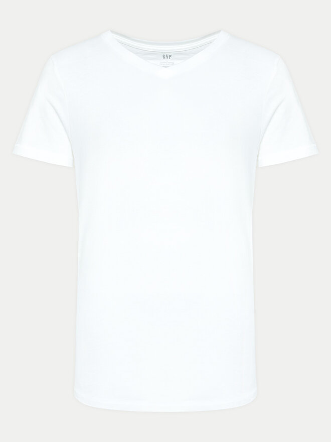 Gap Gap Σετ 3 T-Shirts 483955-00 Λευκό Regular Fit