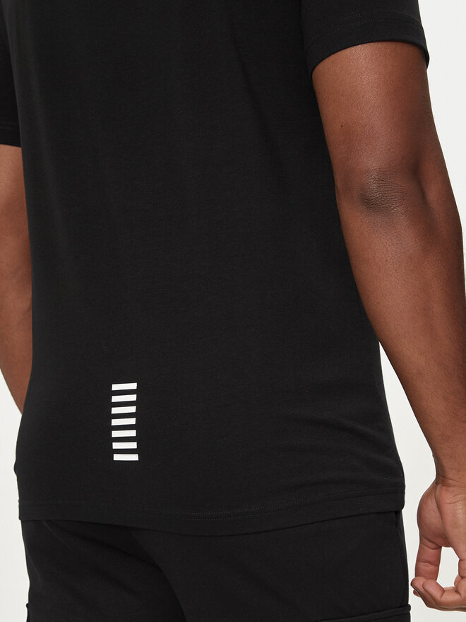 EA7 Emporio Armani EA7 Emporio Armani Camiseta 8NPT26 PJVQZ 1200 Negro Regular Fit