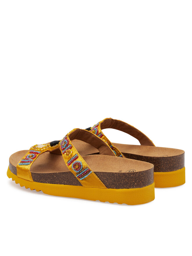 Scholl Παντόφλες Scholl New Bogota MF26607 2007 Πορτοκαλί