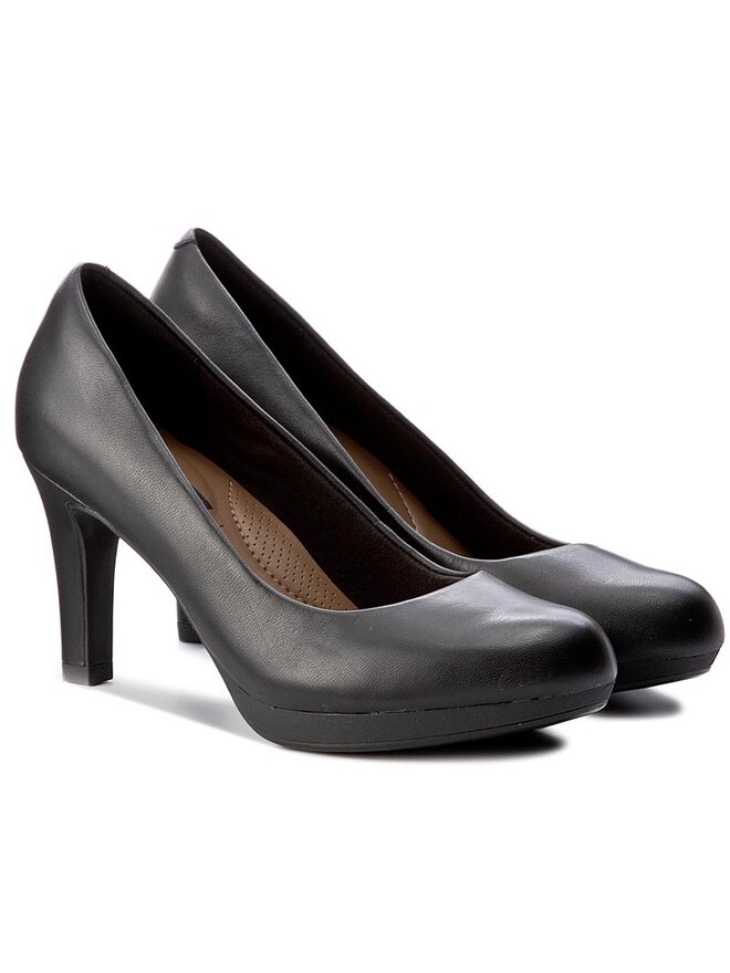 Chaussures basses Clarks Adriel Viola 261293594 Noir chaussures