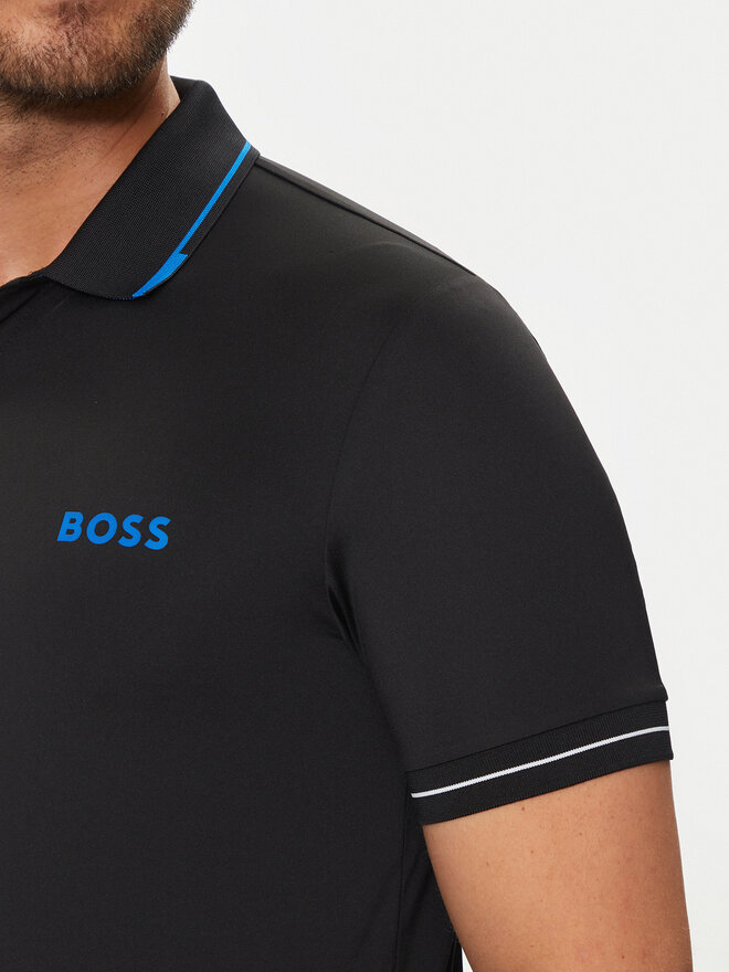 BOSS Boss Poloshirt Paul Pro 50506203 Schwarz Slim Fit
