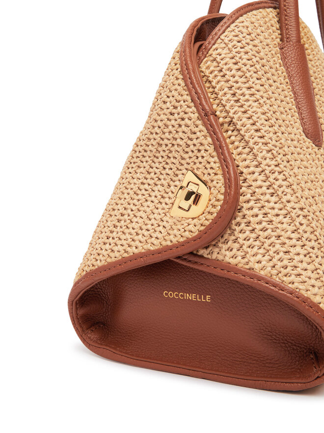 Coccinelle Handtasche Coccinelle U7L Coccinelletylde E1 U7L 18 02 01 Beige