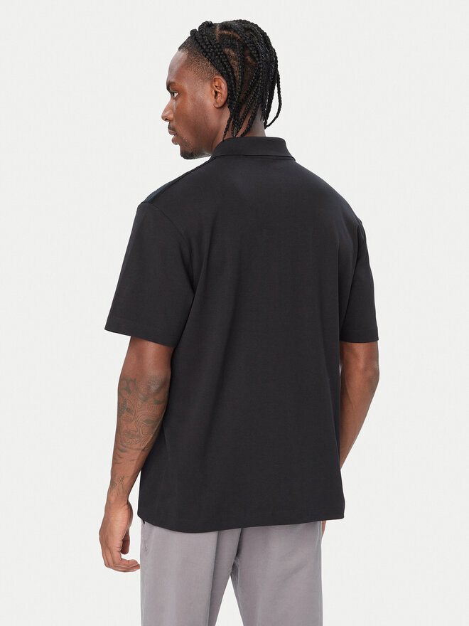 HUGO HUGO Poloshirt Derypolo 50567930 Schwarz Regular Fit