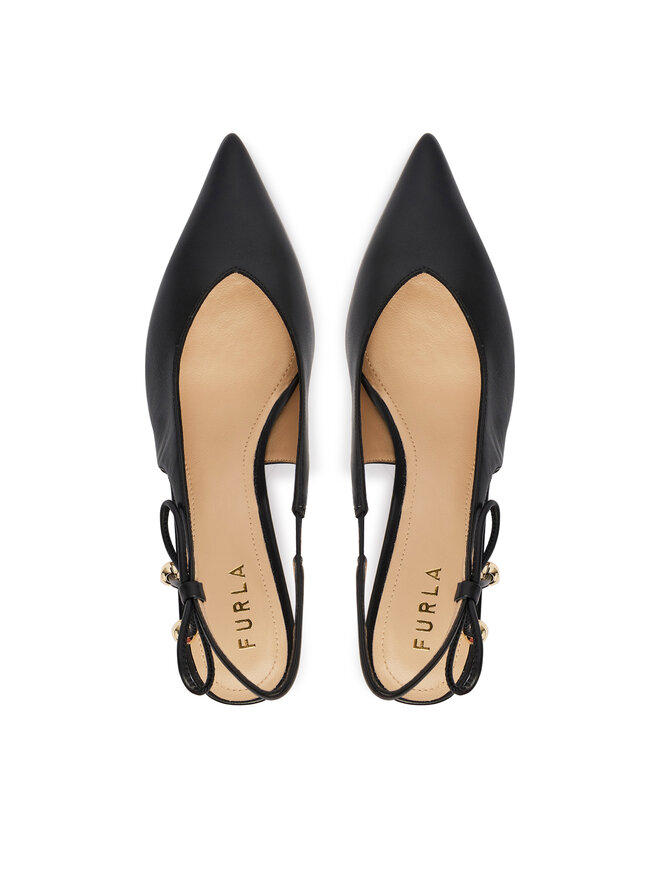 Furla Туфлі Furla Poppy Slingback YM24FPO X30000 CN O6000 Чорний