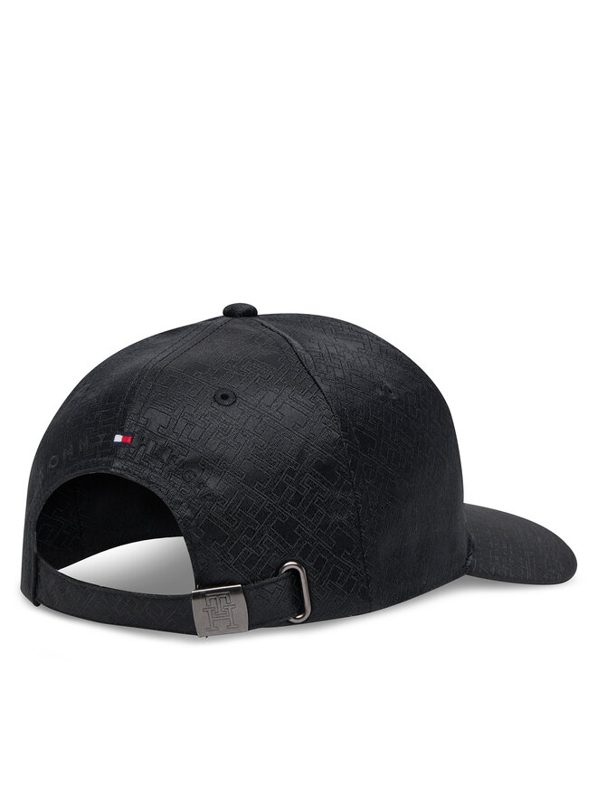 Tommy Hilfiger Καπέλο Jockey Tommy Hilfiger Monogram AM0AM13386 Μαύρο