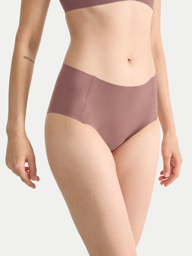 Sloggi Sloggi Klassischer Damenslip mit hoher Taille Zero Feel 10217759 Braun