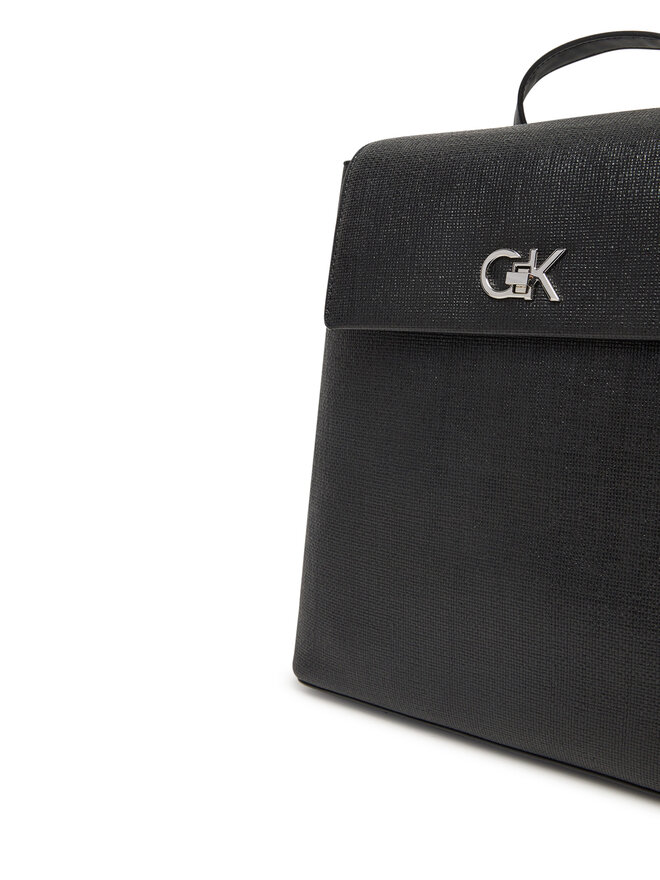 Calvin Klein Plecak Calvin Klein Ck Backpack With Conv Strap_Tex K60K613237 Czarny