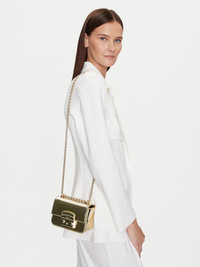 Furla Handtasche Furla Metropolis Mini Crossbody WB00828BX2052CGD001007 Goldfarben