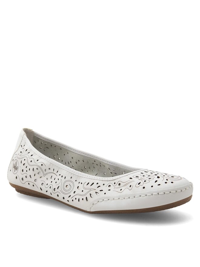 Rieker Ballerinas Rieker 41460-80 Weiß