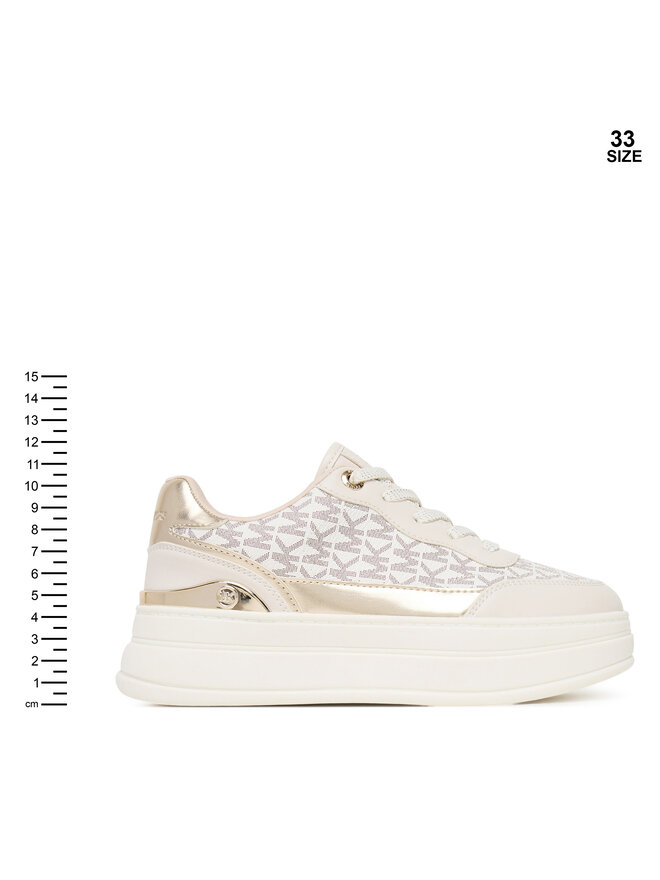 MICHAEL Michael Kors Sneakersy MICHAEL Michael Kors MK02735256 Écru