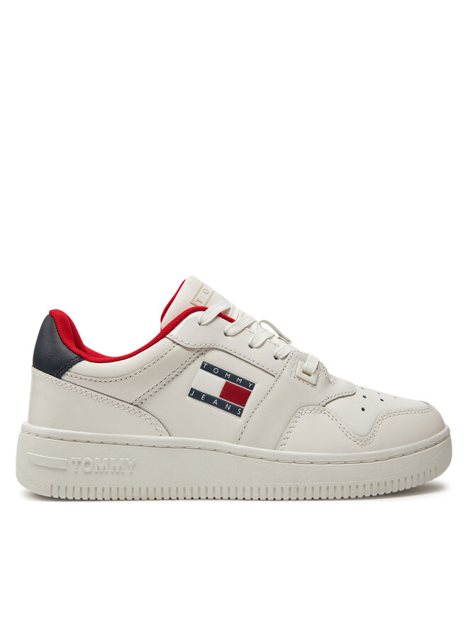 Tommy Jeans Zapatillas Tommy Jeans Tjw Retro Basket EN0EN02206 Écru
