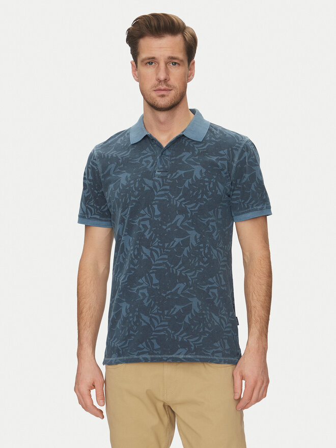 Blend Blend Poloshirt 20718251 Blau Regular Fit