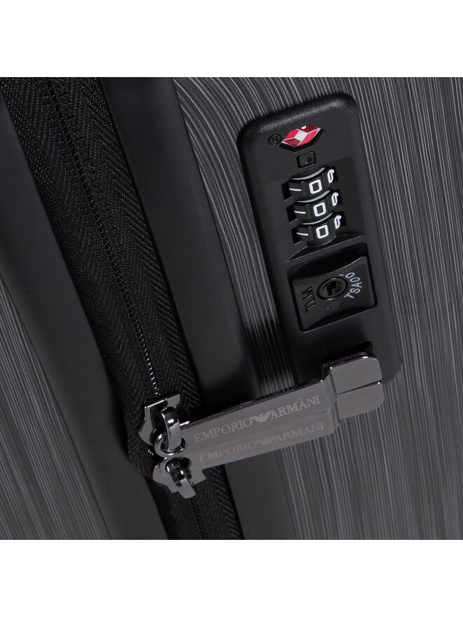 Emporio Armani Самолетен куфар за ръчен багаж Emporio Armani Y4Q093 YME9J 80002 Сив