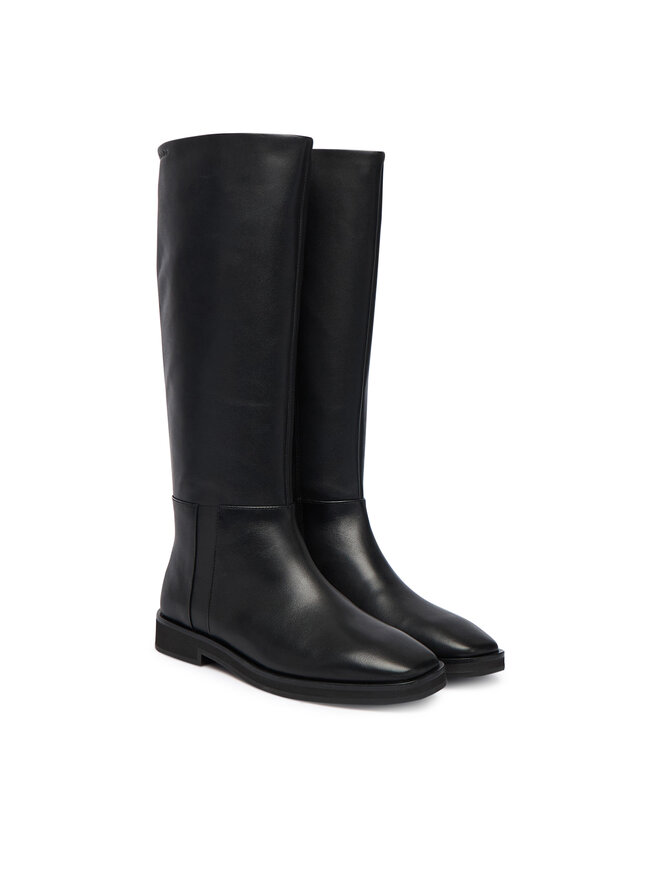 Calvin Klein Kozaki Calvin Klein Formal Utk Boot Lth HW0HW02599 Czarny