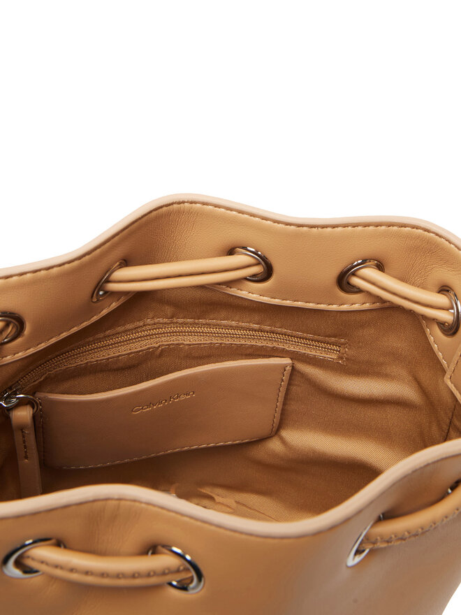 Calvin Klein Handtasche Calvin Klein Bold Ck Small LV04F3640G Beige