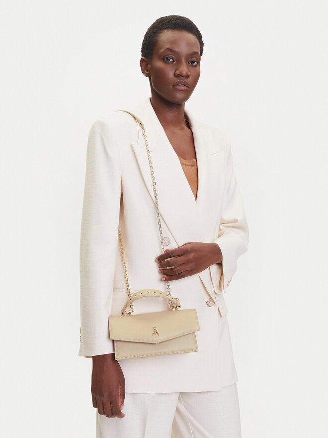 Patrizia Pepe Handtasche Patrizia Pepe 2B0032/L061 Écru