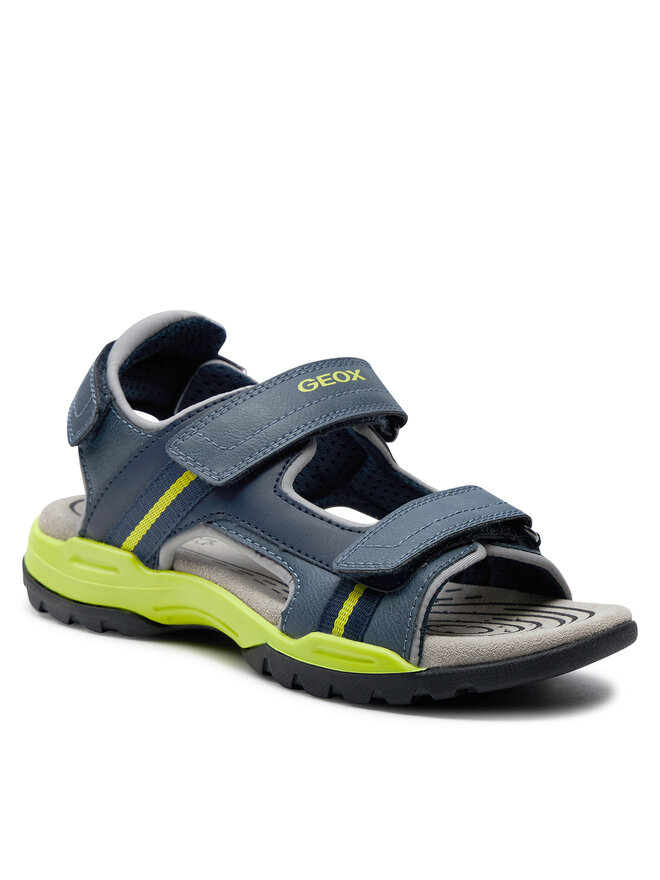 Geox Sandály Geox J Borealis Boy J450RA 015ME C4B2K S Tmavomodrá