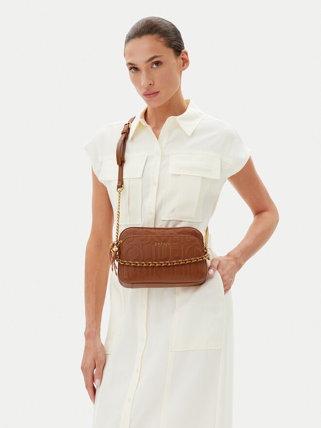 Liu Jo Сумка Liu Jo Ecs M Camera Case AA5198 E0538 Коричневий
